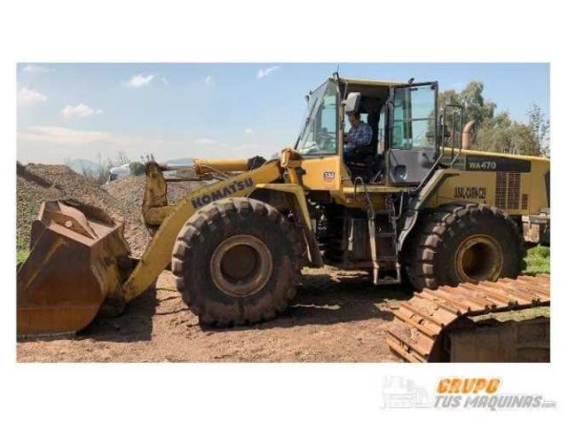 Cargadores Frontales - Komatsu WA 470 6A año 2014
