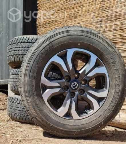 Neumaticos + llantas mazda bt50