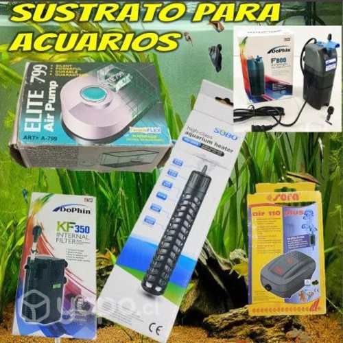 Accesorios Para Acuario Calefactores, Filtros, Air