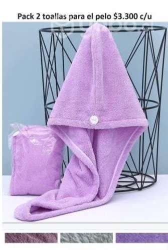 Toalla pelo