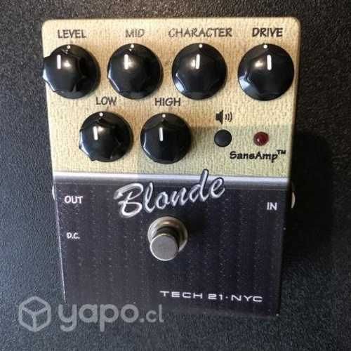 Pedal Guitarra Blonde Tech21 (Fender amp) + Cabsim