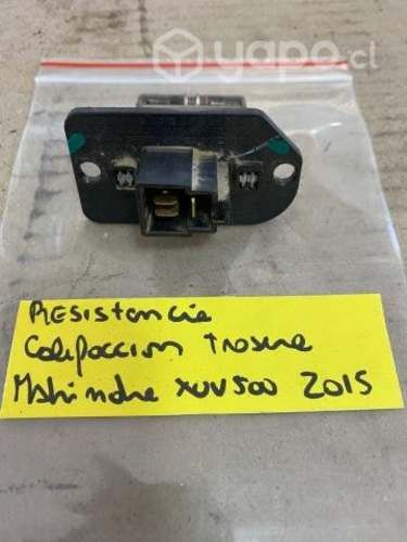Resistencia calefaccion tras Mahindra XUV500 2015