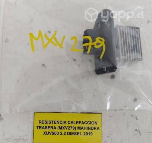 Resistencia Calefaccion Tras Mahindra XUV500 2019