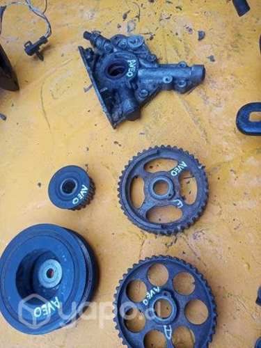 Chevrolet aveo 2004 05 polea damper cigueñal bomba