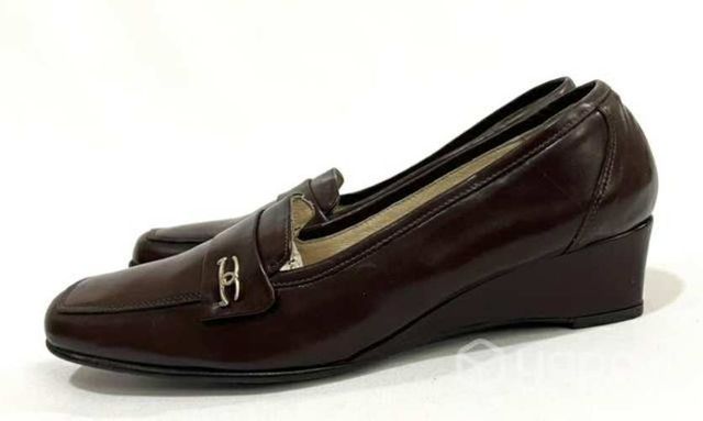 Zapato Taco Chino 100% Cuero Gacel N*38 Café