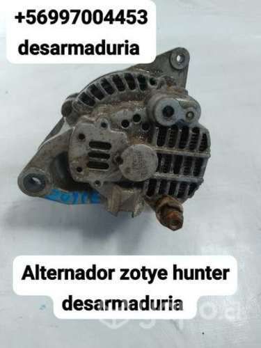 Alternador zoite Hunter desarmaduría