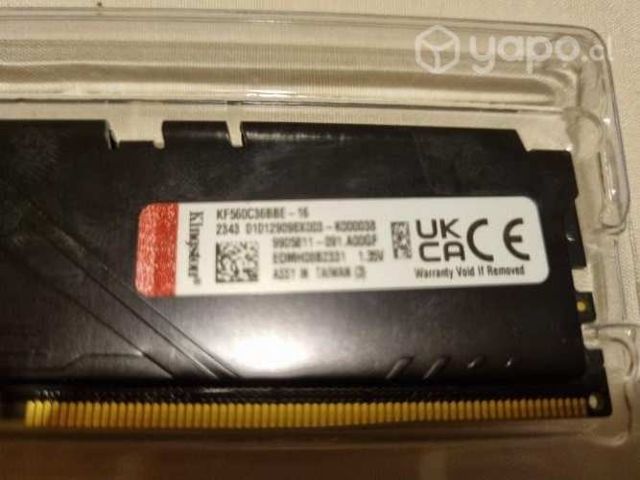 Memoria Ram DDR5 kingston 2x16GB