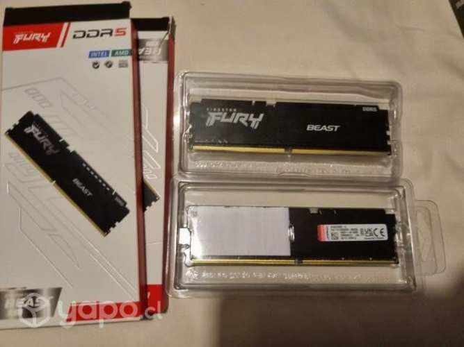 Memoria Ram DDR5 kingston 2x16GB