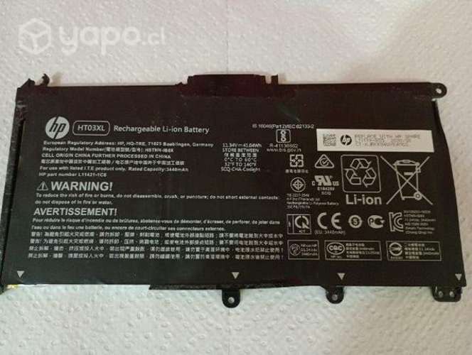 Batería hp ht03xl original