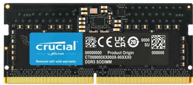 Memoria Notebook 16GB SoDimm DDR5 4800MHz