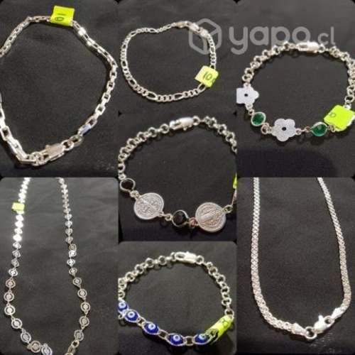 Pulseras de plata