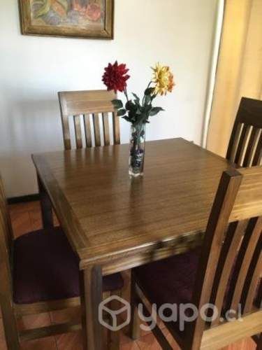 Comedor 4 sillas