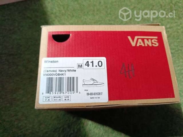 Zapatillas vans azules talla 41