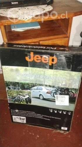 Portabicicletas doble