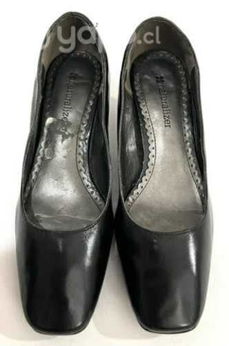 Zapato 100% Cuero Marca Naturalizer N*34 Negro