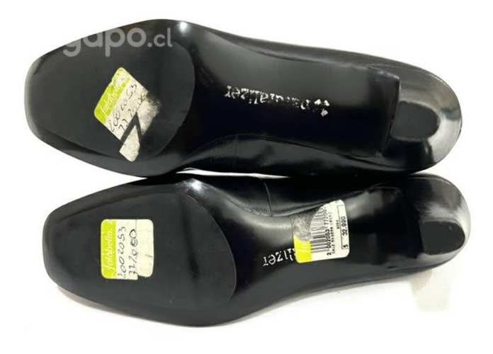Zapato 100% Cuero Marca Naturalizer N*34 Negro