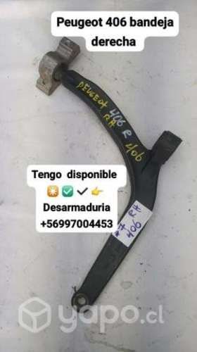 Bandeja derecha Peugeot 406 desarmaduría