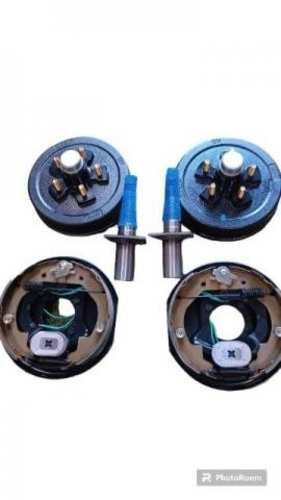 Masas con freno carro de arrastre