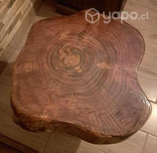 Mesa de centro rustica