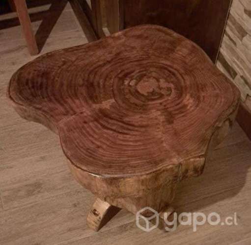 Mesa de centro rustica