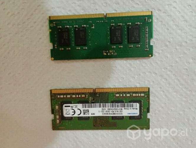 Memorias Notebook DDR4 2666 4 GB