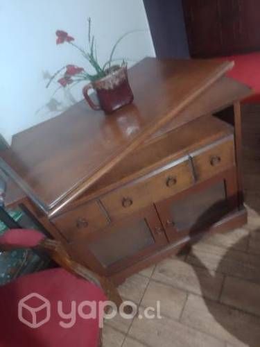 Hermoso mueble cubierta giratoria