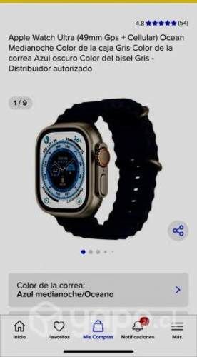 Apple watch ultra 49mm gps + celular