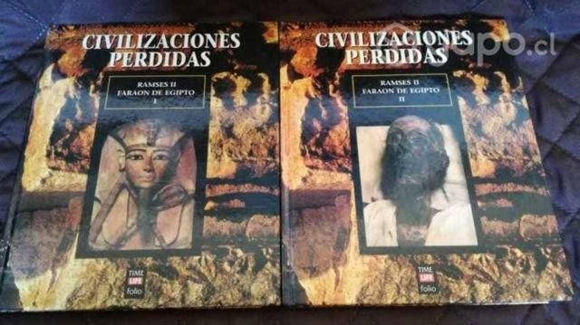 Civilizaciones perdidas, ramses, 2 tomos colores,v