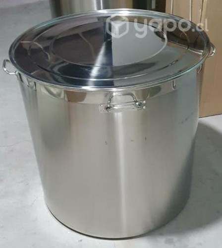 Fondo de acero inoxidable de 400 litros