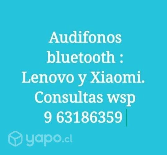Audifonos bluetooth