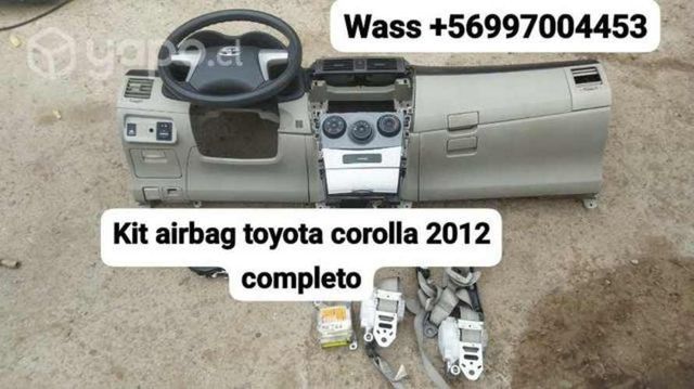 Kit airbag Toyota Corolla completo2012