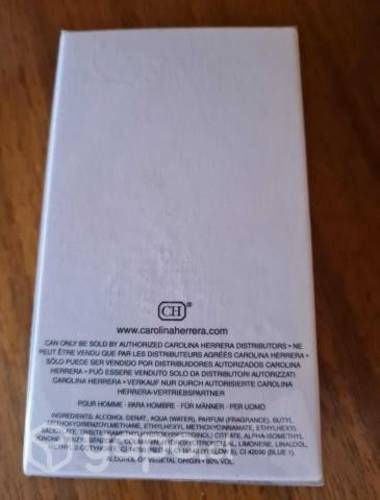 Perfume original Carolina Herrera CH Men 50 ml