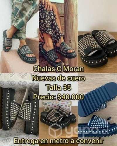 Sandalias C Moran NUEVAS de Cuero