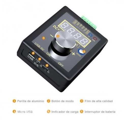 Generador Señal Voltaje Corriente Fnirsi SG-002 4-