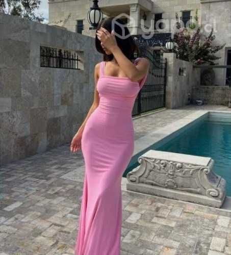 Vestido rosado