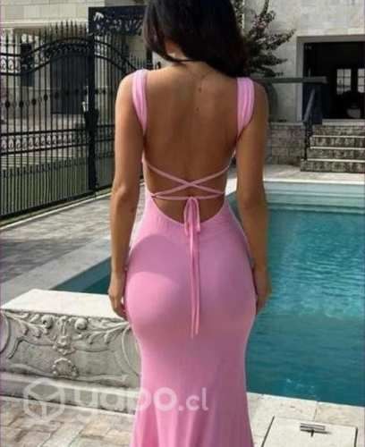 Vestido rosado