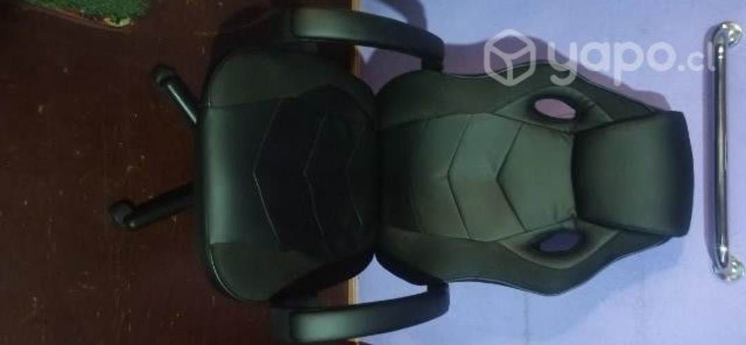 Notebook HP pavilion gaming + silla gamer negra