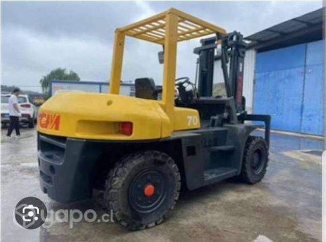 Grua horquilla tcm fd70 2011