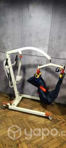 Grúa eléctrica para enfermos y pacientes