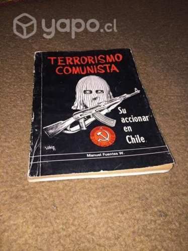 Libro Terrorismo Comunista su accionar en Chile