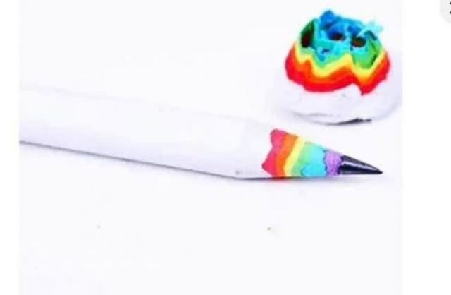 Lápiz grafito arcoiris pack