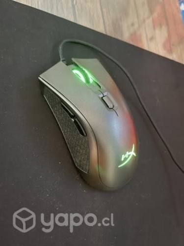 Mouse hyperX y teclado centurión GEAR