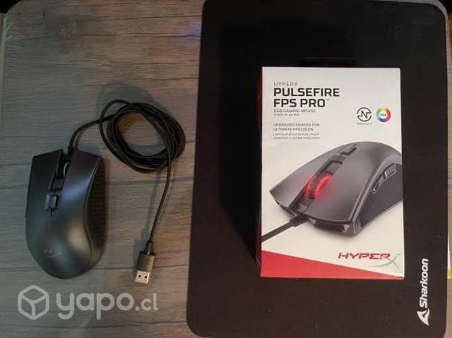 Mouse hyperX y teclado centurión GEAR