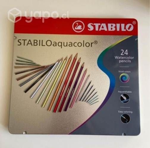 Lápices Stabilo Aquacolor 24 unidades