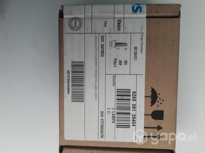 Ampolletas xenón D2R philips original