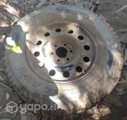 Llanta Fierro Con Neumático 275 65 R18 Ford