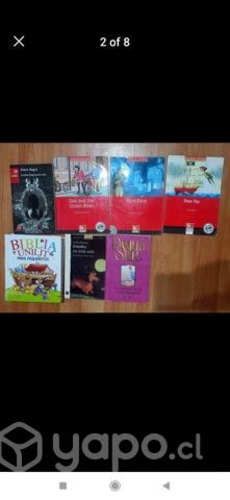 Libros lectura complementaria 3ro a 8vo básico :)