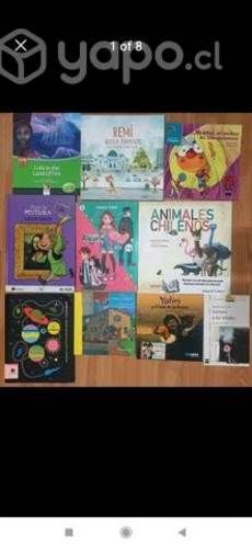 Libros lectura complementaria 3ro a 8vo básico :)