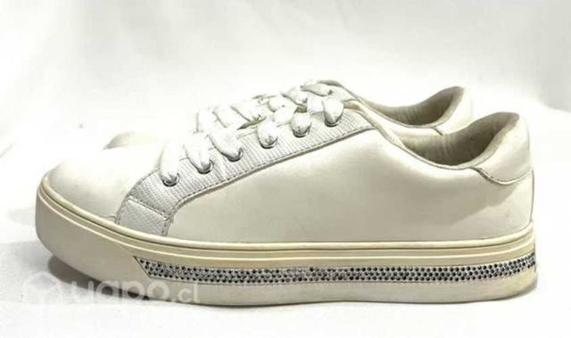 Zapatilla 100% Sintética Marca Aldo N*37 Blanco