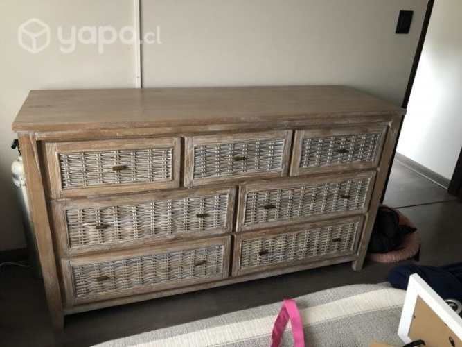 Cómoda Sarah Miller madera clara